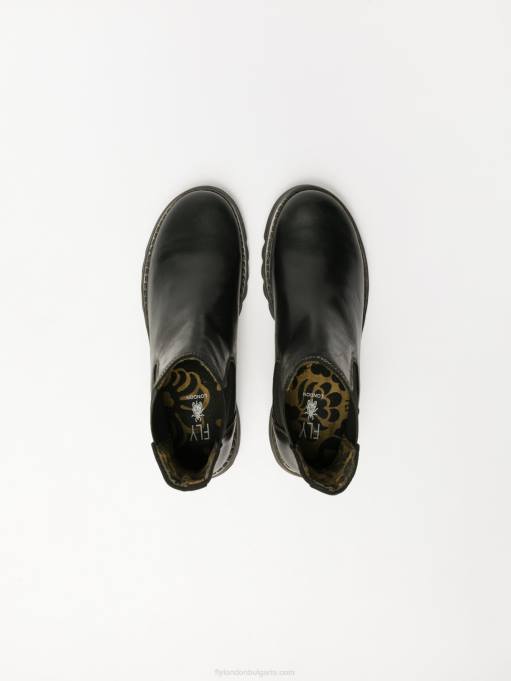 Жени Fly London salv black ботуши челси DNPB13