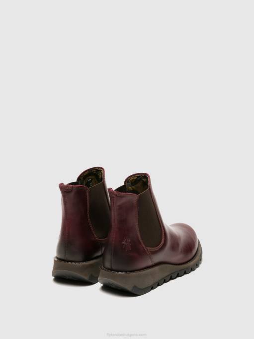 Жени Fly London salv purple ботуши челси DNPB274