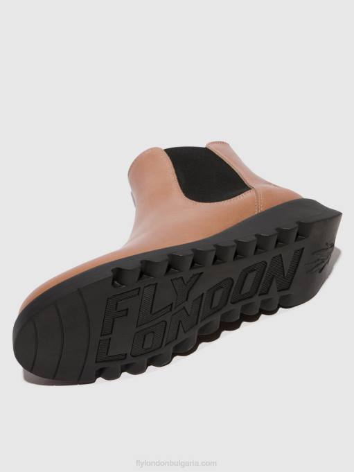 Жени Fly London salv rose (черен ластик) ботуши челси DNPB117