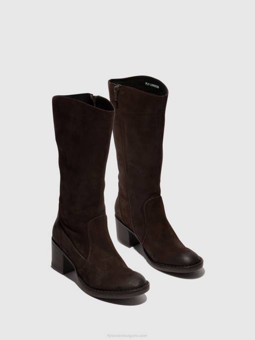 Жени Fly London експресо ботуши с цип balo096 DNPB306