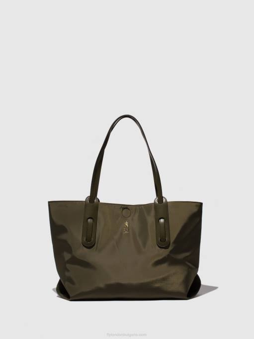 Жени Fly London зелено чанти tote dozi738 DNPB790
