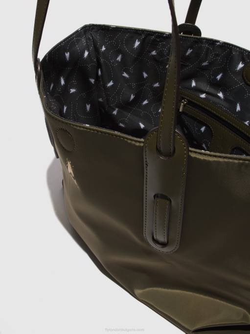 Жени Fly London зелено чанти tote dozi738 DNPB790